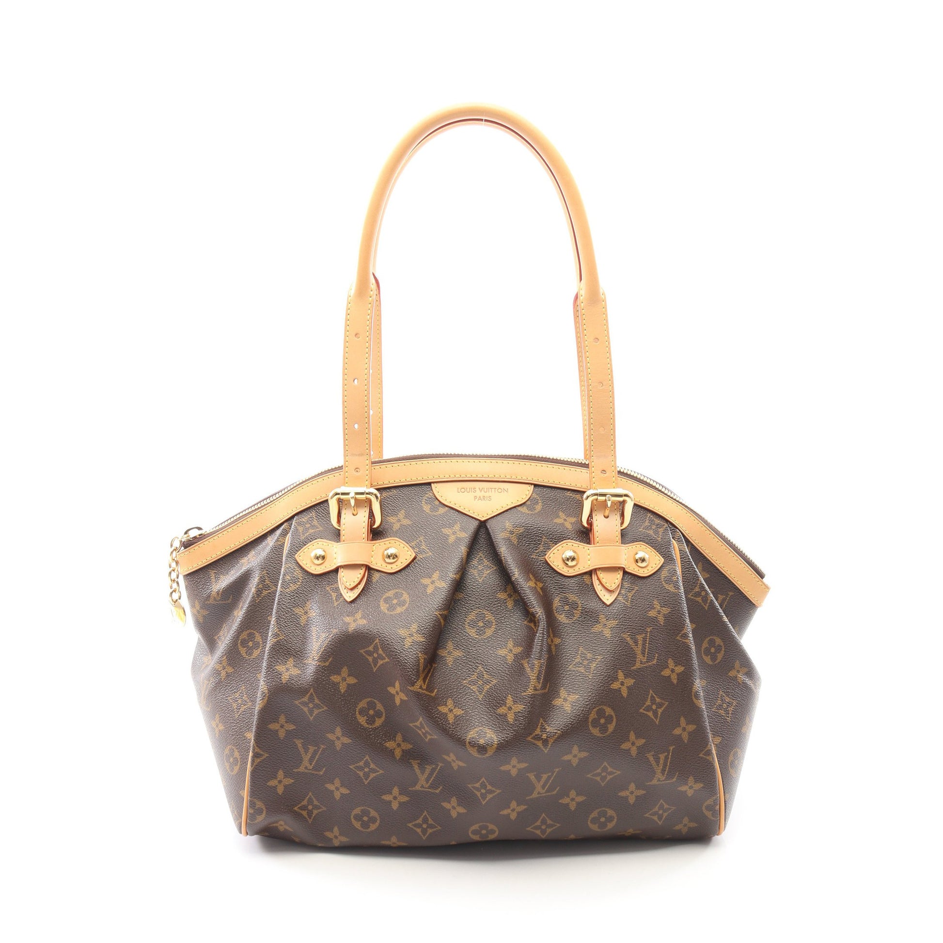 ティヴォリGM モノグラム ハンドバッグ PVC レザー ブラウン ルイヴィトン バッグ LOUIS VUITTON