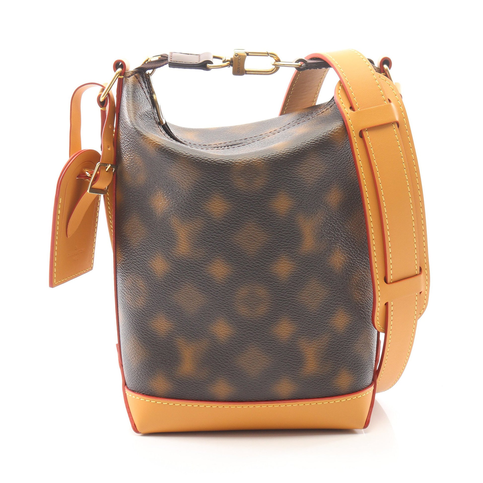 ホーボークルーザーPM ディスイズノットモノグラム ショルダーバッグ PVC レザー ブラウン ルイヴィトン バッグ LOUIS VUITTON