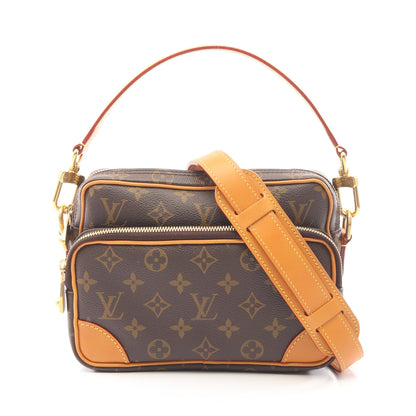 ナイル モノグラムアーカイヴ 2WAY ハンドバッグ PVC レザー ブラウン ルイヴィトン バッグ LOUIS VUITTON