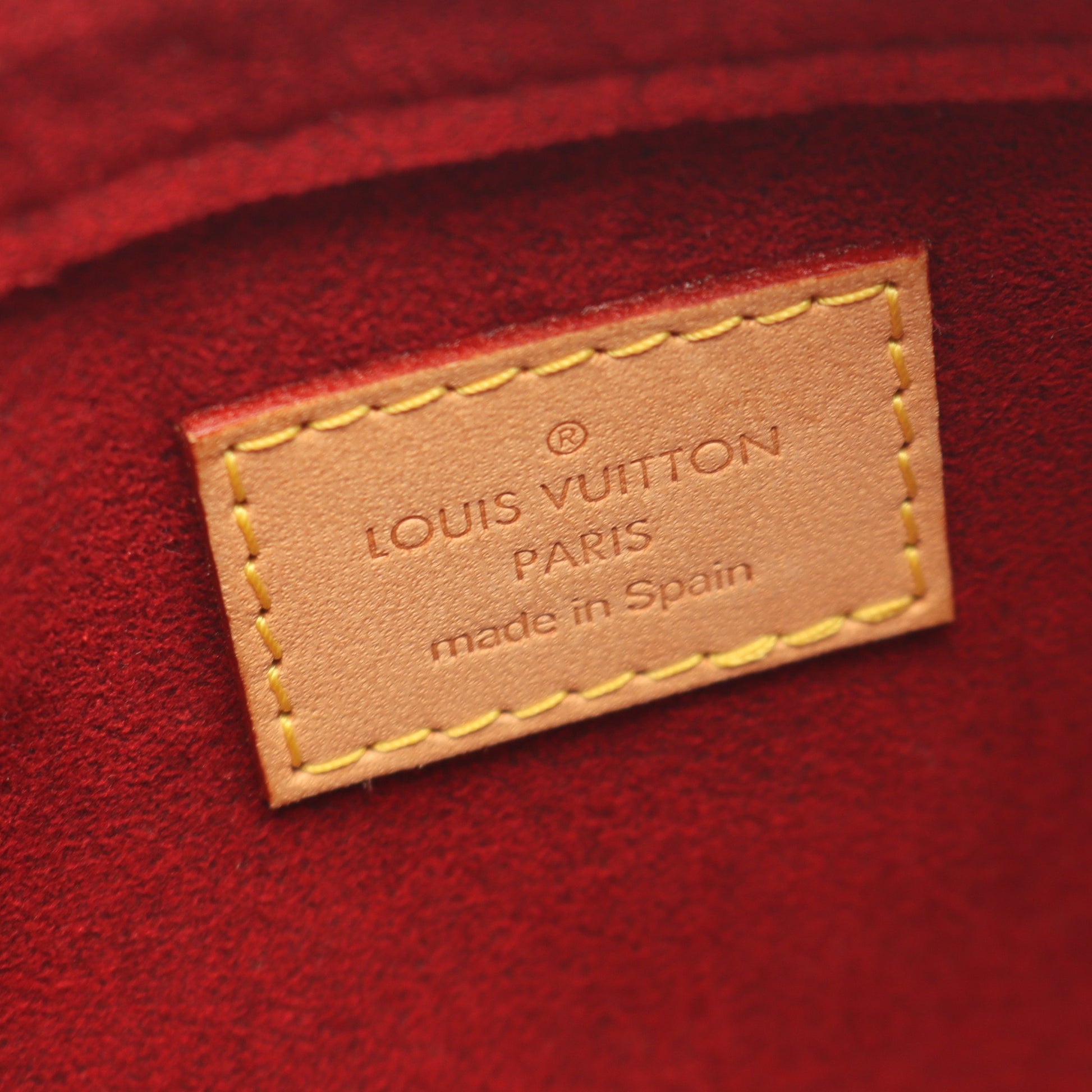 ヴィバシテPM モノグラム ショルダーバッグ PVC レザー ブラウン ルイヴィトン バッグ LOUIS VUITTON