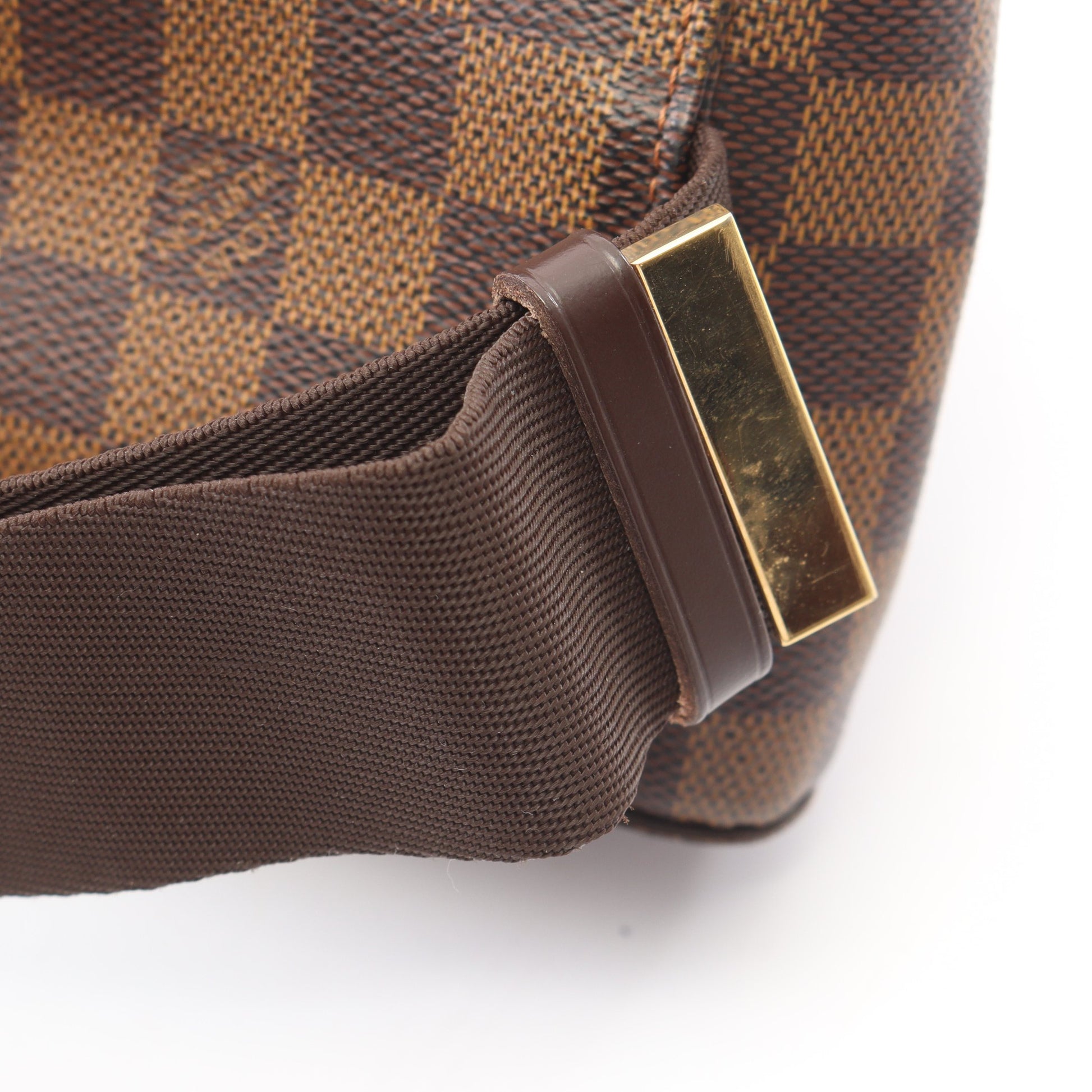 ジェロニモス ダミエエベヌ ボディバッグ PVC ブラウン ルイヴィトン バッグ LOUIS VUITTON