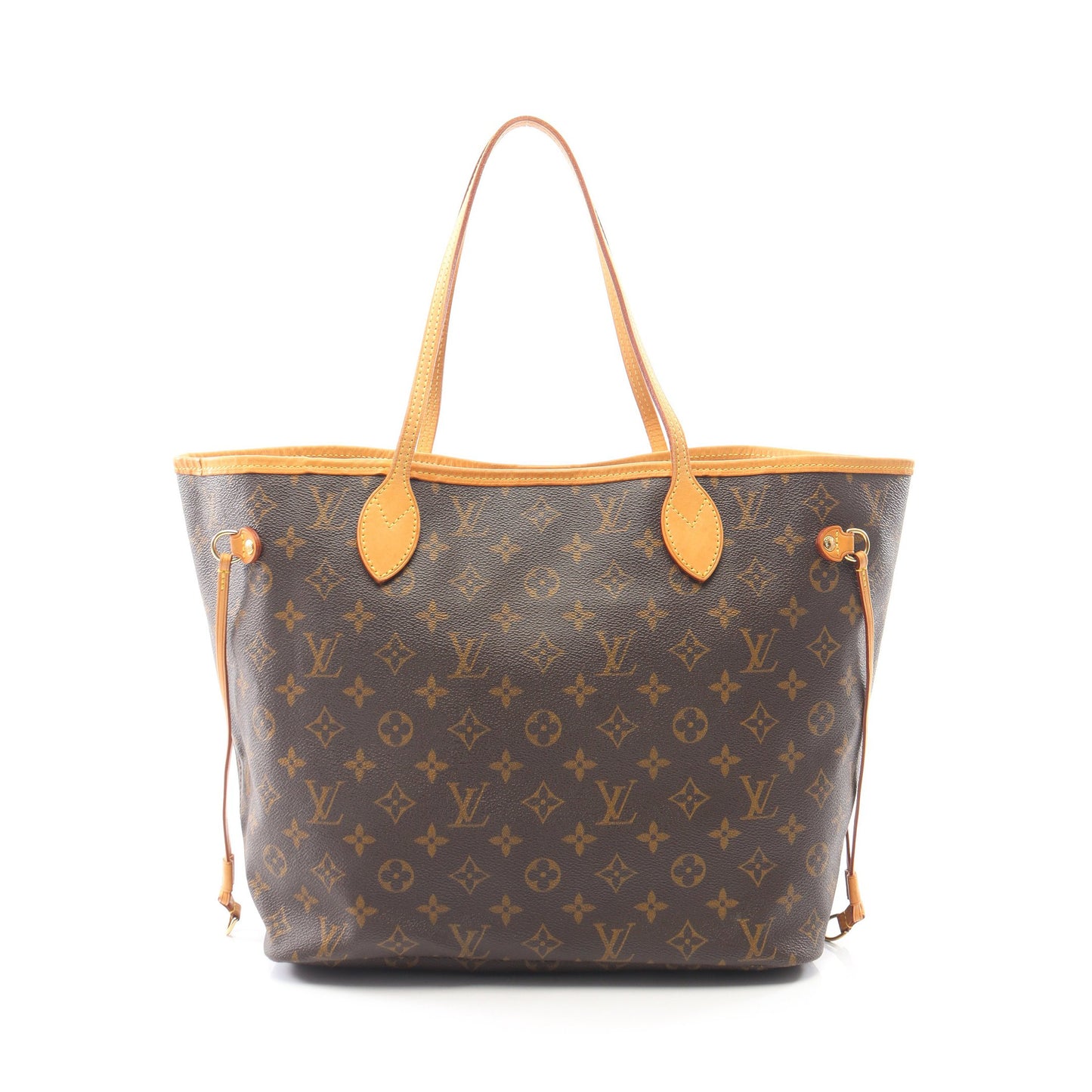 ネヴァーフルMM モノグラム ショルダーバッグ トートバッグ PVC レザー ブラウン ルイヴィトン バッグ LOUIS VUITTON