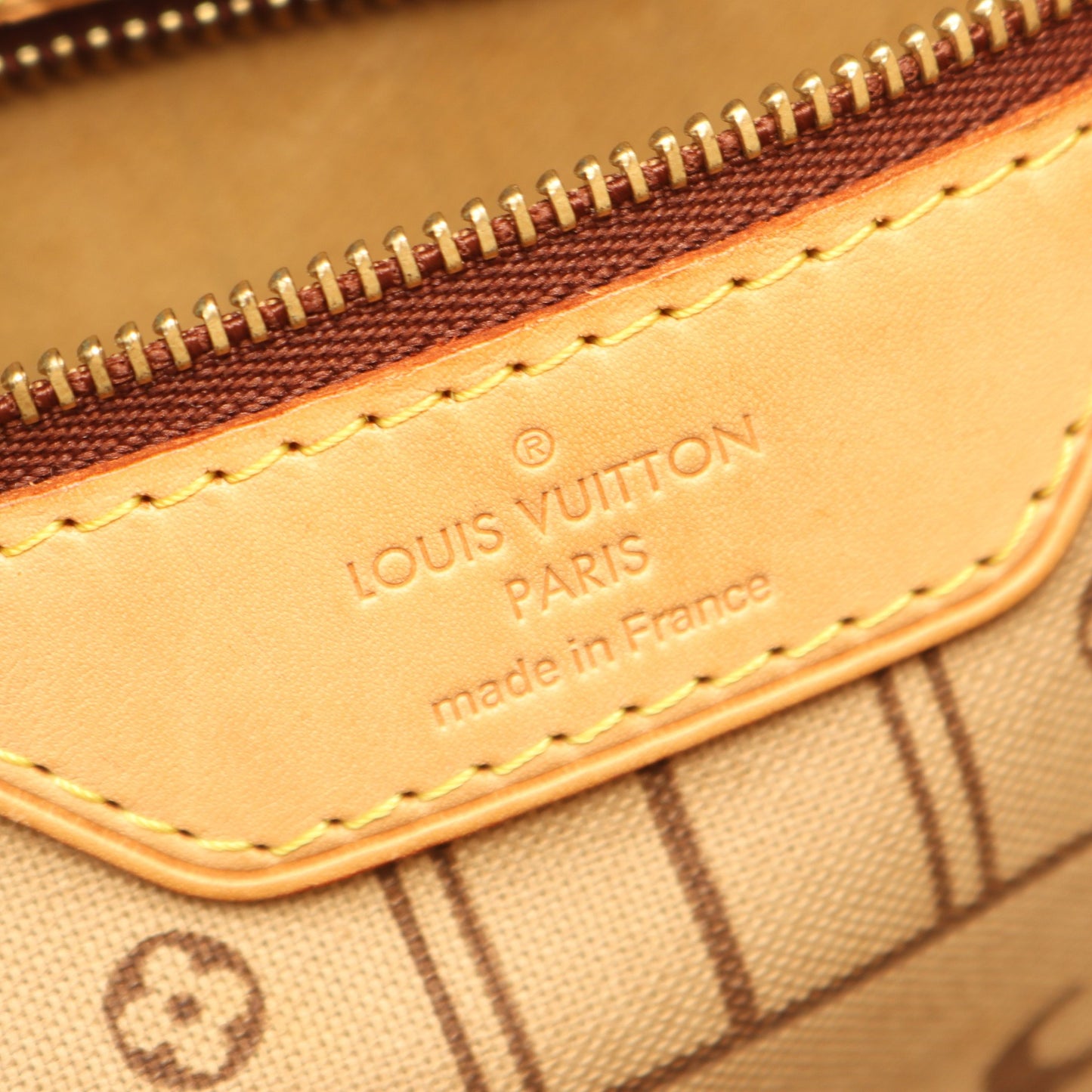 ネヴァーフルMM モノグラム ショルダーバッグ トートバッグ PVC レザー ブラウン ルイヴィトン バッグ LOUIS VUITTON