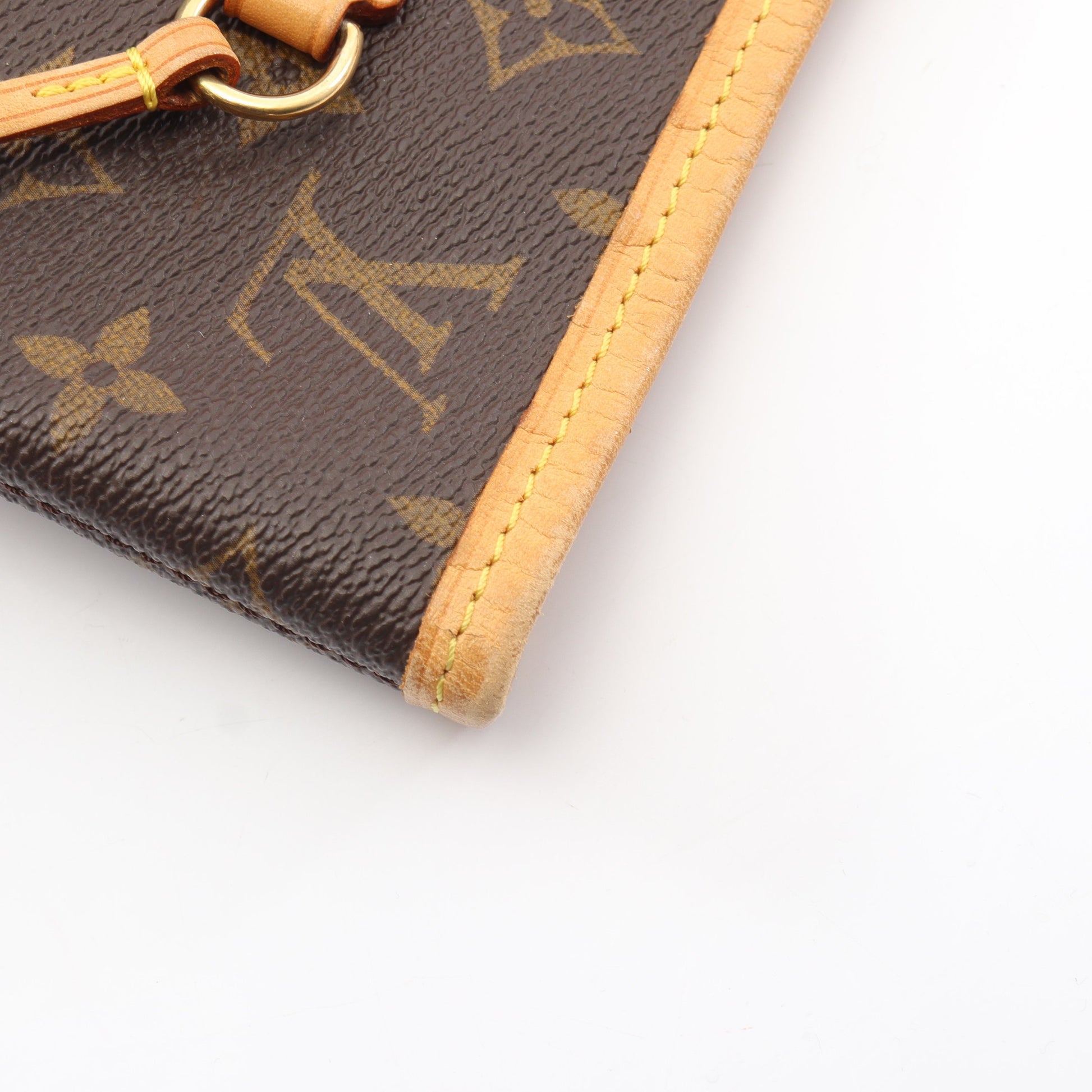 ネヴァーフルMM モノグラム ショルダーバッグ トートバッグ PVC レザー ブラウン ルイヴィトン バッグ LOUIS VUITTON