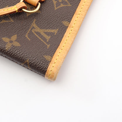 ネヴァーフルMM モノグラム ショルダーバッグ トートバッグ PVC レザー ブラウン ルイヴィトン バッグ LOUIS VUITTON