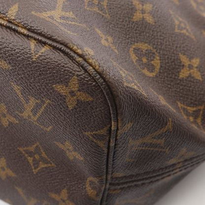 ネヴァーフルMM モノグラム ショルダーバッグ トートバッグ PVC レザー ブラウン ルイヴィトン バッグ LOUIS VUITTON