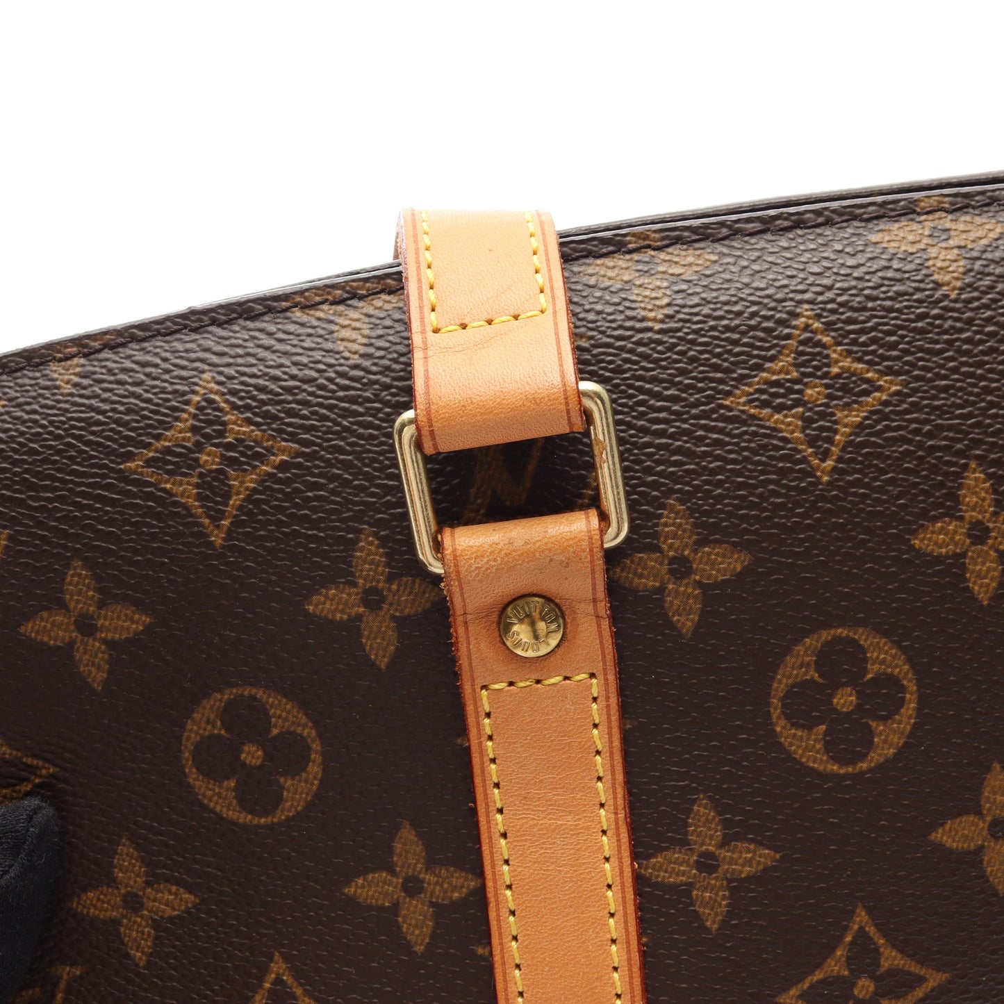 バビロン モノグラム ショルダーバッグ PVC レザー ブラウン ルイヴィトン バッグ LOUIS VUITTON