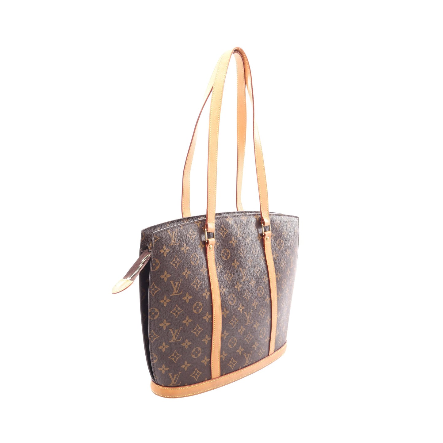 バビロン モノグラム ショルダーバッグ PVC レザー ブラウン ルイヴィトン バッグ LOUIS VUITTON