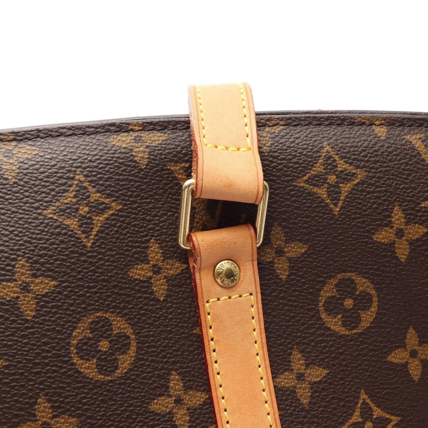 バビロン モノグラム ショルダーバッグ PVC レザー ブラウン ルイヴィトン バッグ LOUIS VUITTON