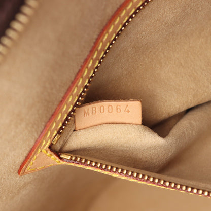 バビロン モノグラム ショルダーバッグ PVC レザー ブラウン ルイヴィトン バッグ LOUIS VUITTON