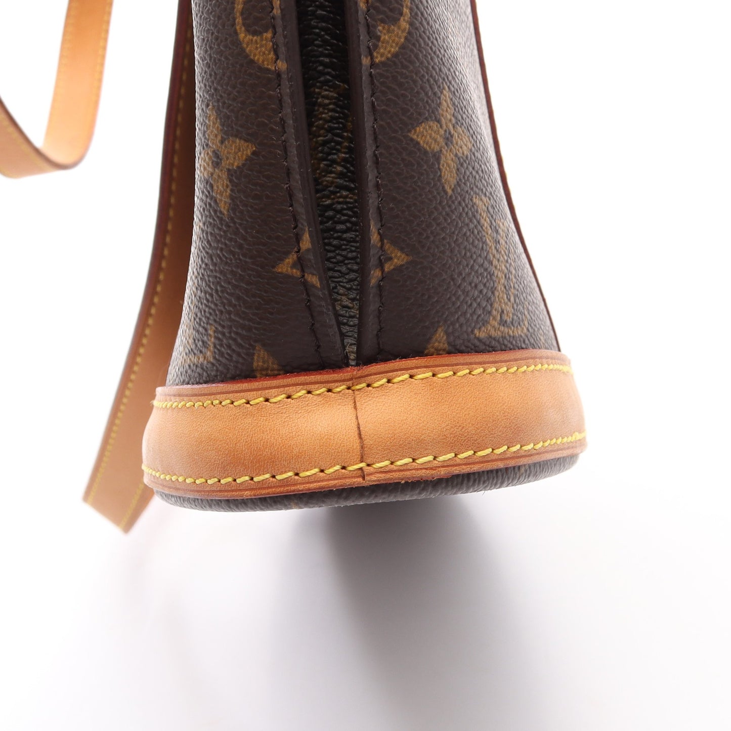 バビロン モノグラム ショルダーバッグ PVC レザー ブラウン ルイヴィトン バッグ LOUIS VUITTON