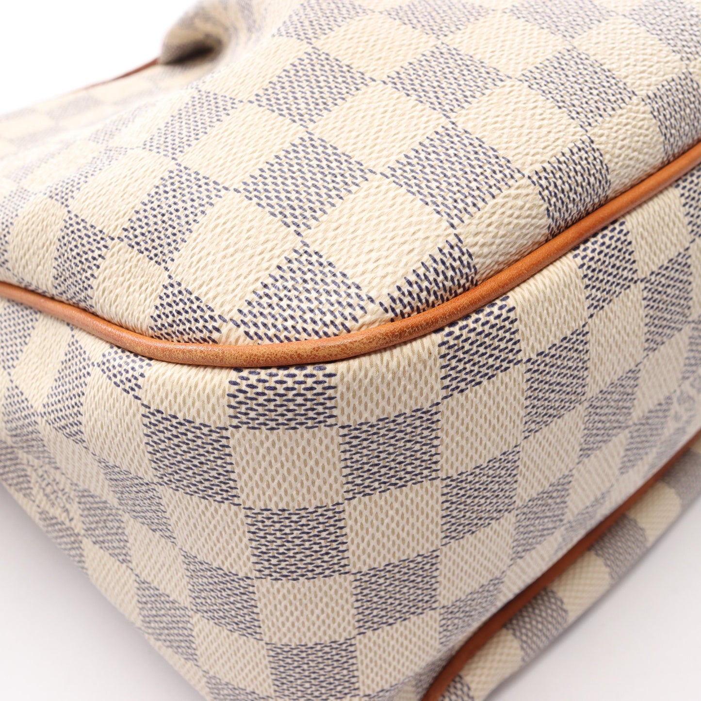 シラクーサMM ダミエアズール ショルダーバッグ PVC レザー ホワイト ルイヴィトン バッグ LOUIS VUITTON
