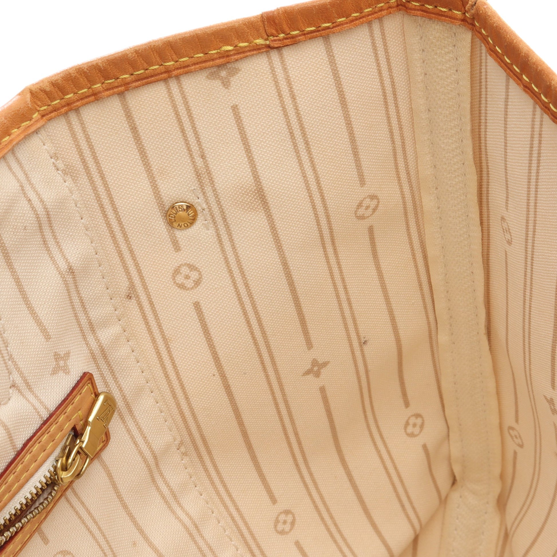 ネヴァーフルMM ダミエアズール ショルダーバッグ トートバッグ PVC レザー ホワイト ルイヴィトン バッグ LOUIS VUITTON