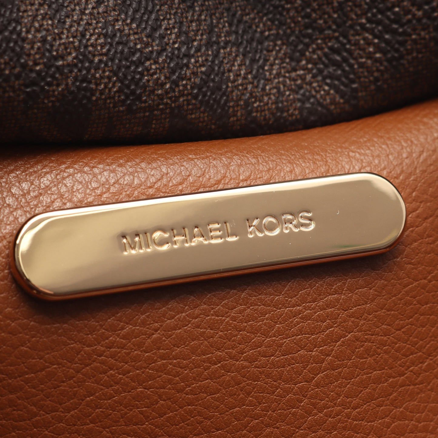 KIMBERLY 3 IN 1 トート ラージ 2WAY ハンドバッグ トートバッグ PVC レザー ダークブラウン ブラウン マイケルコース バッグ MICHAEL KORS