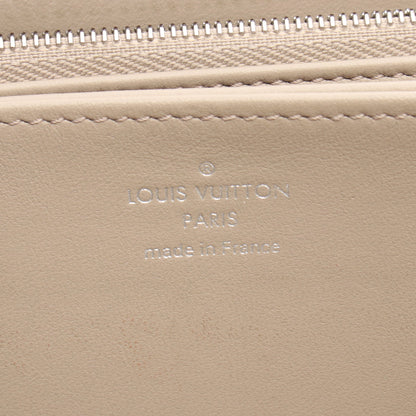 ジッピーウォレット マヒナ ガレ ラウンドファスナー長財布 レザー グレーベージュ ルイヴィトン 財布・小物 LOUIS VUITTON
