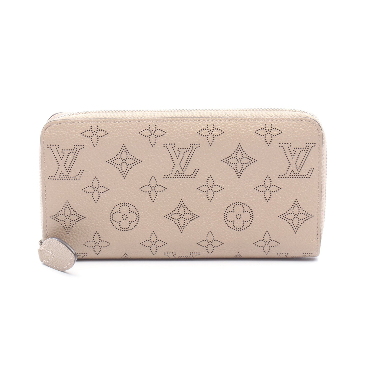ジッピーウォレット マヒナ ガレ ラウンドファスナー長財布 レザー グレーベージュ ルイヴィトン 財布・小物 LOUIS VUITTON