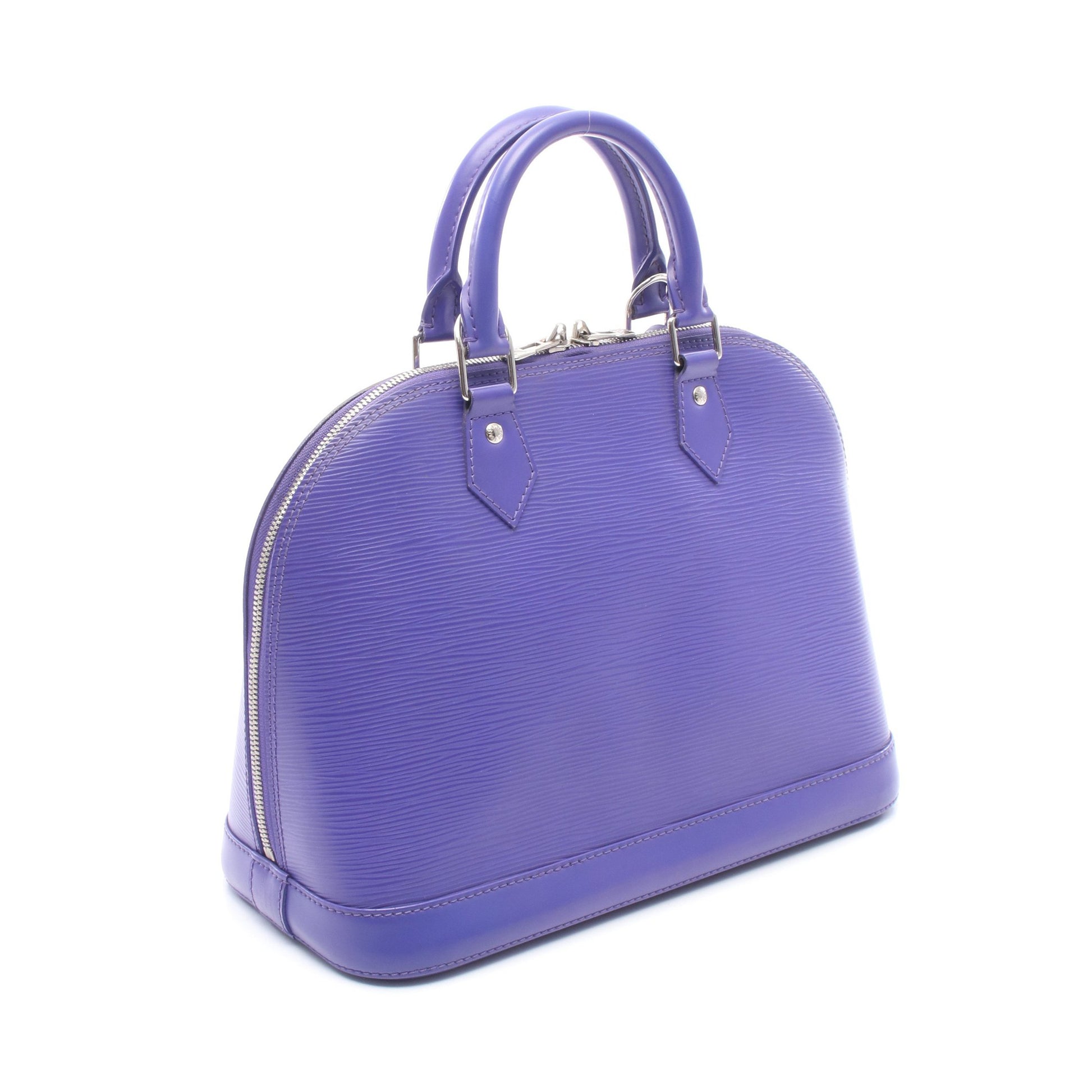 アルマPM エピ フィグ ハンドバッグ レザー パープル ルイヴィトン バッグ LOUIS VUITTON