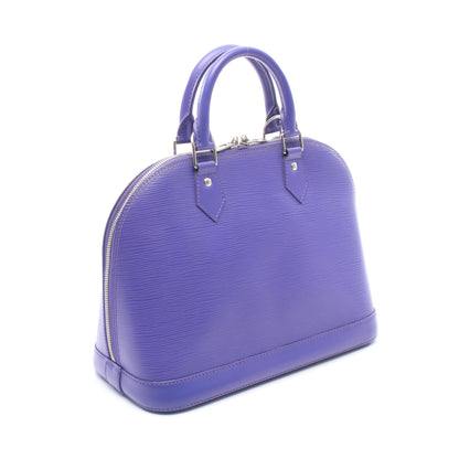 アルマPM エピ フィグ ハンドバッグ レザー パープル ルイヴィトン バッグ LOUIS VUITTON