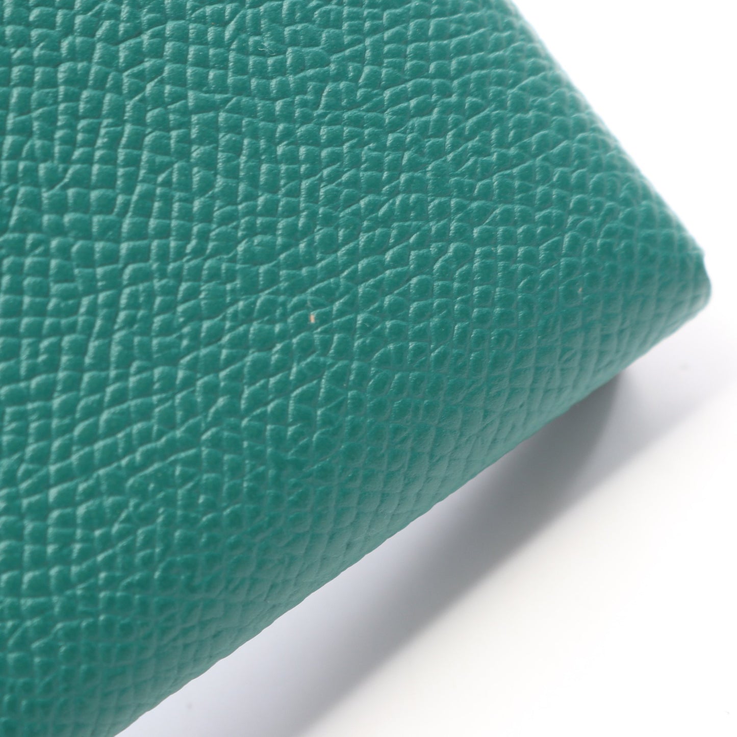 カルヴィデュオ ヴェールヴェルティゴ コインケース ヴォーエプソン グリーン シルバー金具 B刻印 エルメス 財布・小物 HERMES