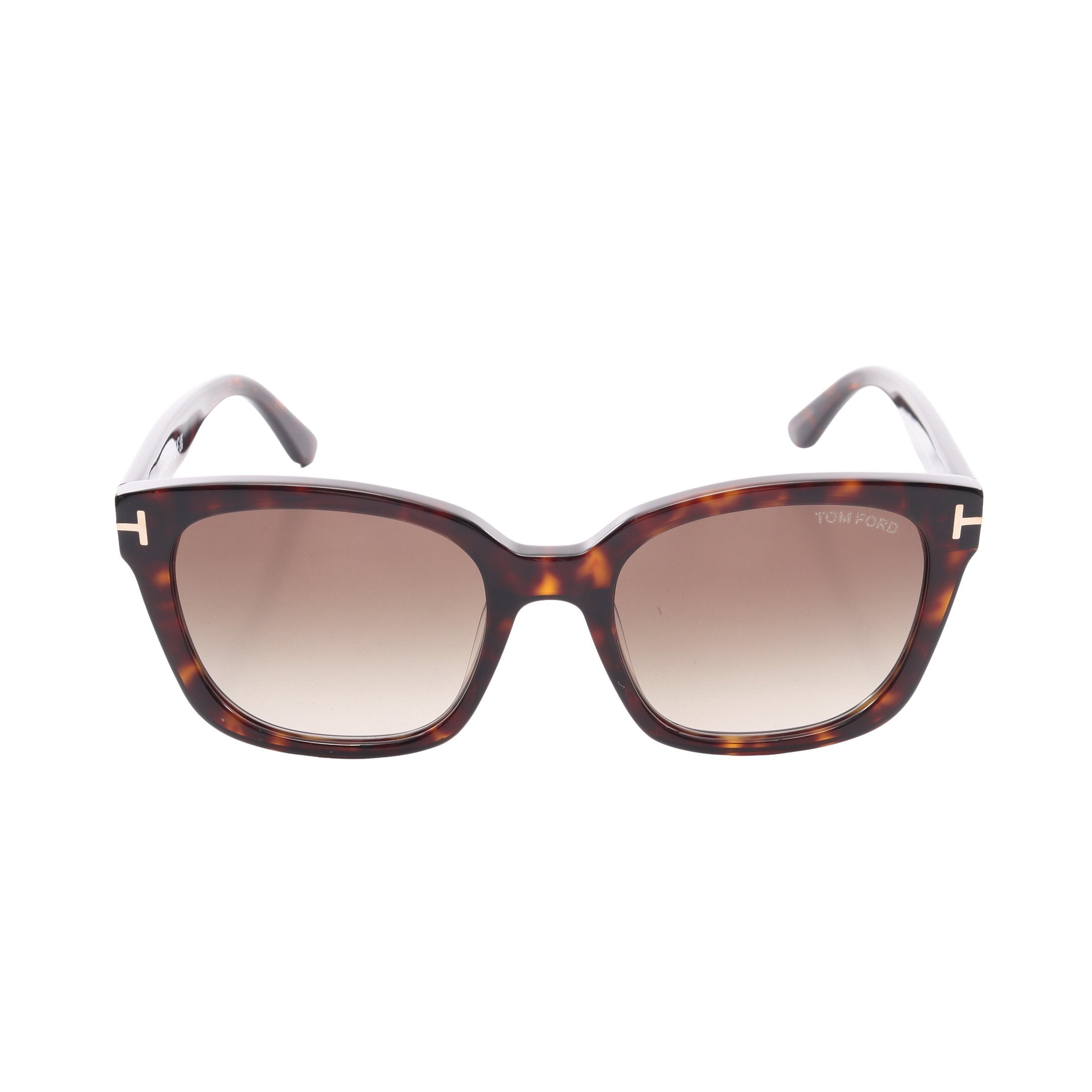 トムフォード サングラス  TF847 52B ダークハバナ/グレーグラデーション 52□21 140 スクエア【中古】 TOM FORD（トムフォード） サングラス エコ アジアンフィット TOM FORD