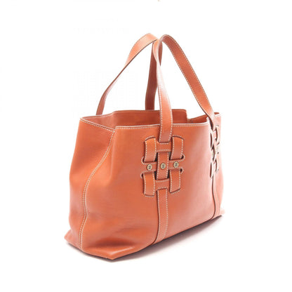 マカダム ハンドバッグ トートバッグ レザー ブラウン セリーヌ バッグ CELINE
