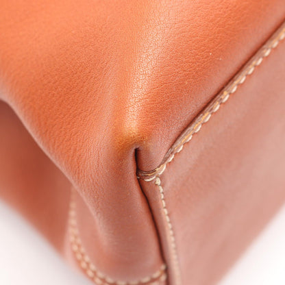 マカダム ハンドバッグ トートバッグ レザー ブラウン セリーヌ バッグ CELINE