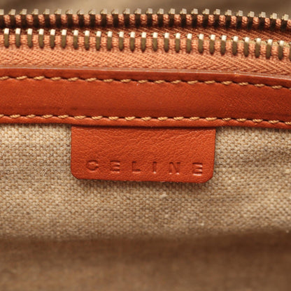 マカダム ハンドバッグ トートバッグ レザー ブラウン セリーヌ バッグ CELINE