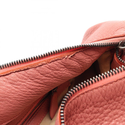 イントレチャート ワンショルダーバッグ レザー コーラルピンク ボッテガヴェネタ バッグ BOTTEGA VENETA