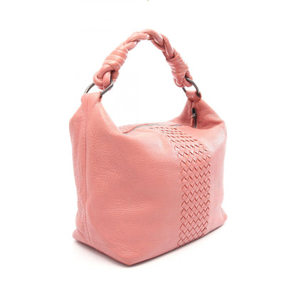 イントレチャート ワンショルダーバッグ レザー コーラルピンク ボッテガヴェネタ バッグ BOTTEGA VENETA