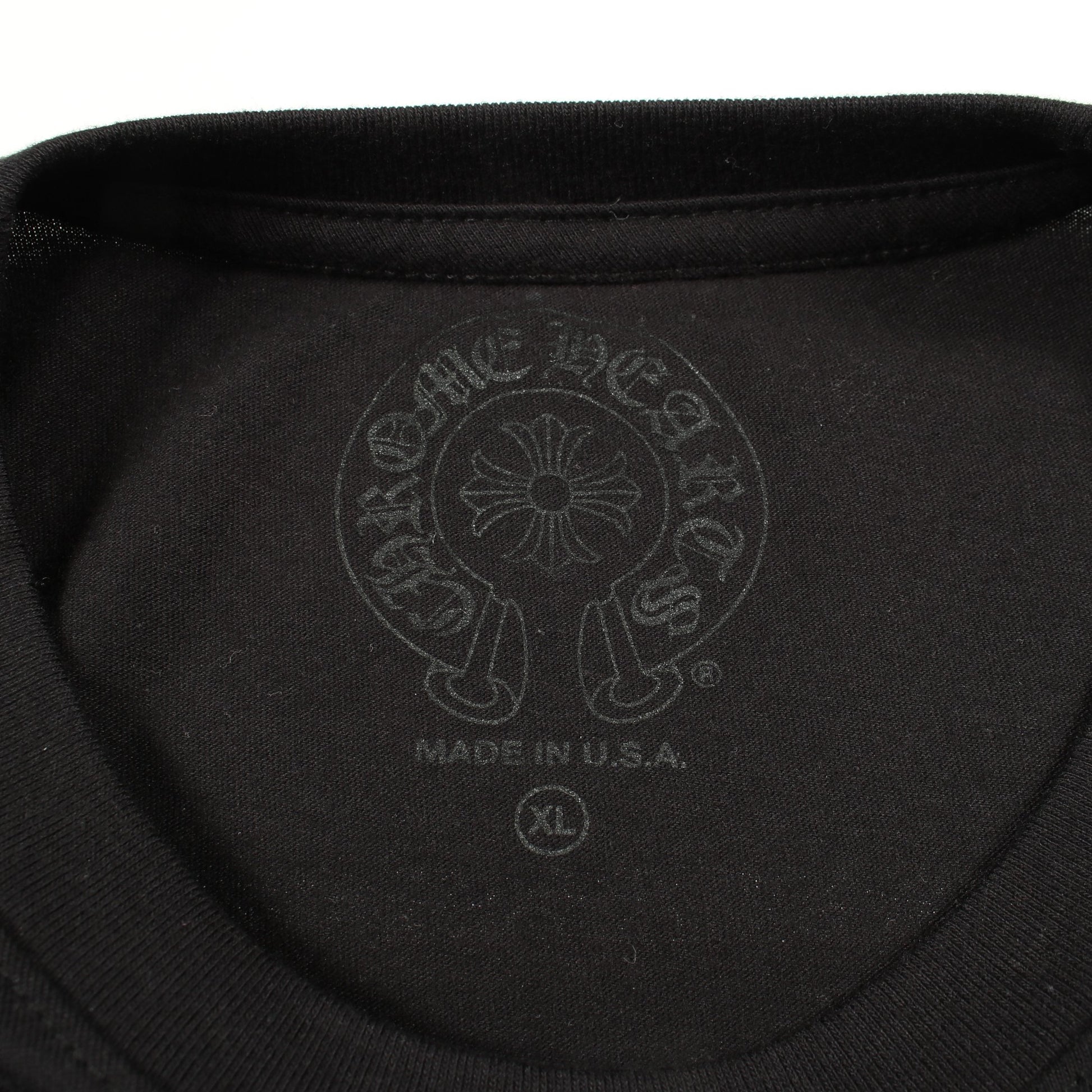FOTI JARVIS 半袖Tシャツ コットン ブラック クロムハーツ トップス Chrome Hearts