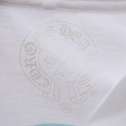 グラデーションホースシュー ヴァインダガー 長袖Tシャツ コットン ホワイト クロムハーツ トップス Chrome Hearts
