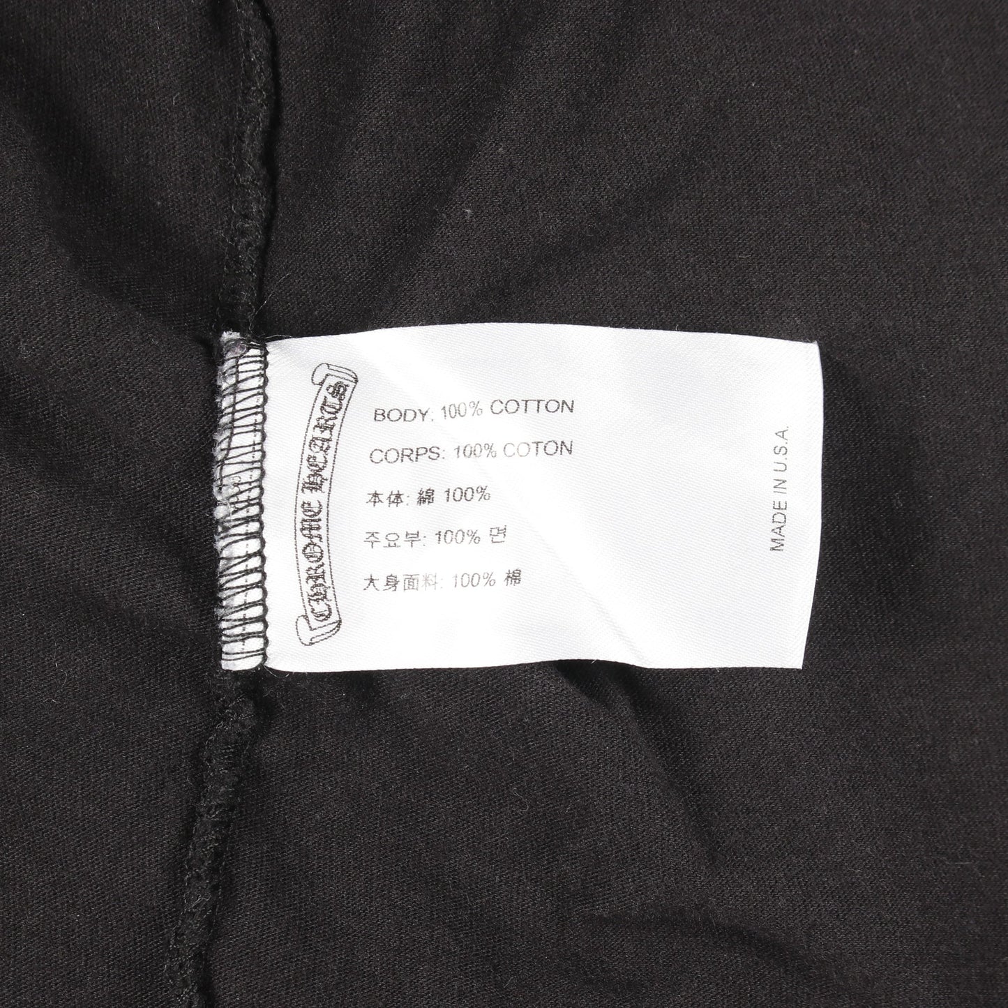 HOLLYWOOD BOOST 半袖Tシャツ コットン ブラック クロムハーツ トップス Chrome Hearts