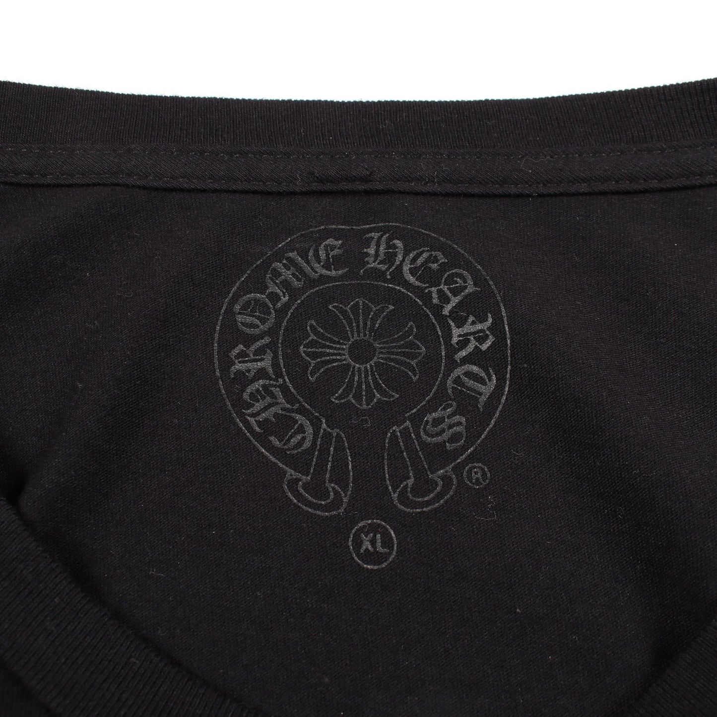 FOTI HARRIS TEETER 長袖Tシャツ コットン ブラック クロムハーツ トップス Chrome Hearts