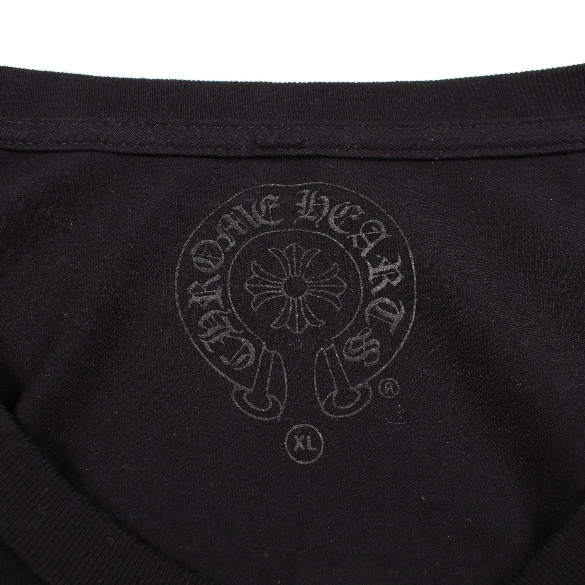 FOTI HARRIS TEETER 長袖Tシャツ コットン ブラック クロムハーツ トップス Chrome Hearts