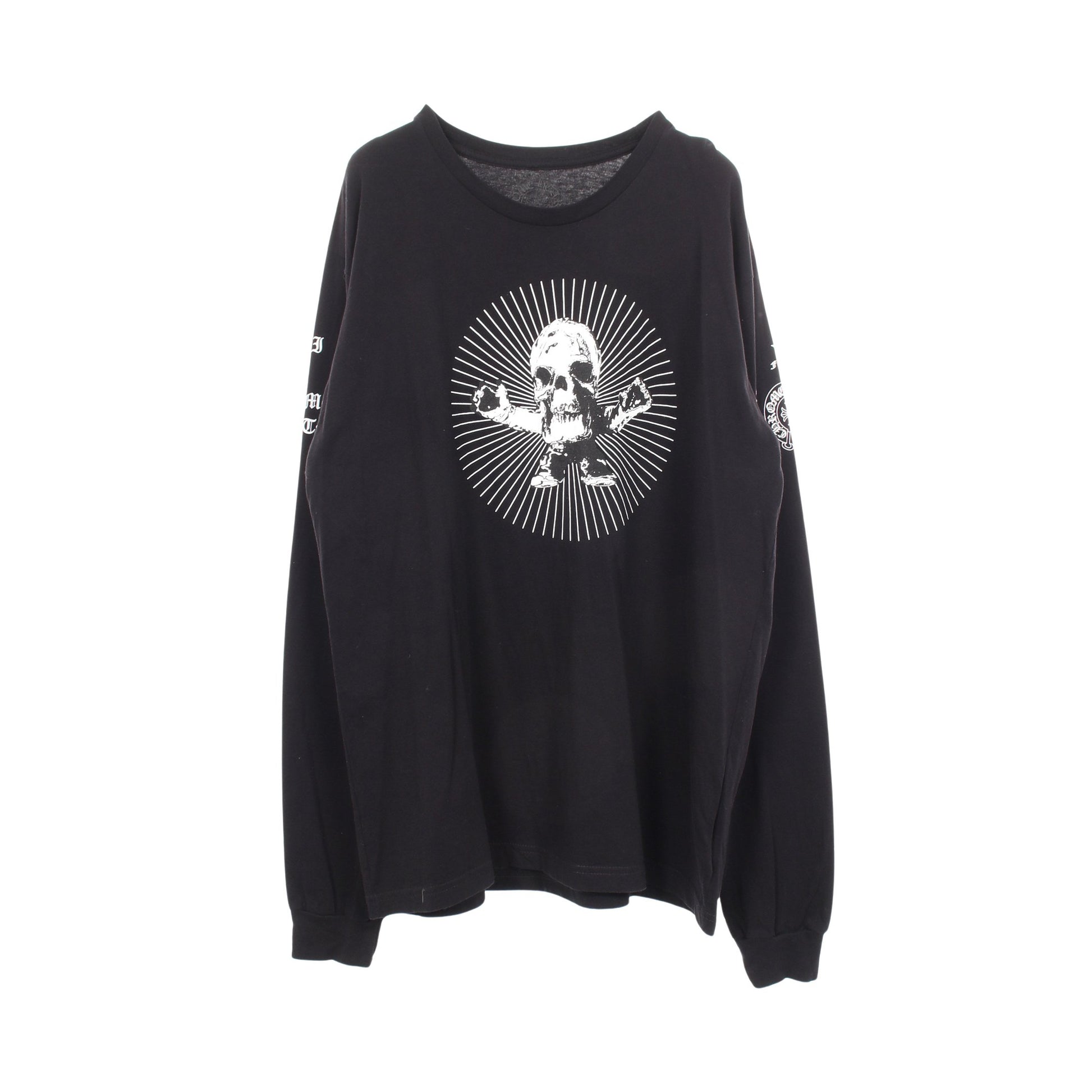 FOTI HARRIS TEETER 長袖Tシャツ コットン ブラック クロムハーツ トップス Chrome Hearts