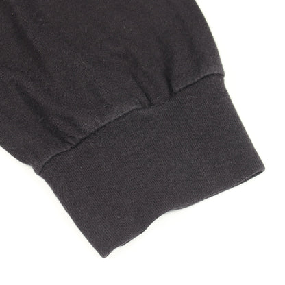 バックCHプラス スクロールプリント クルーネック 長袖Tシャツ コットン ブラック クロムハーツ トップス Chrome Hearts