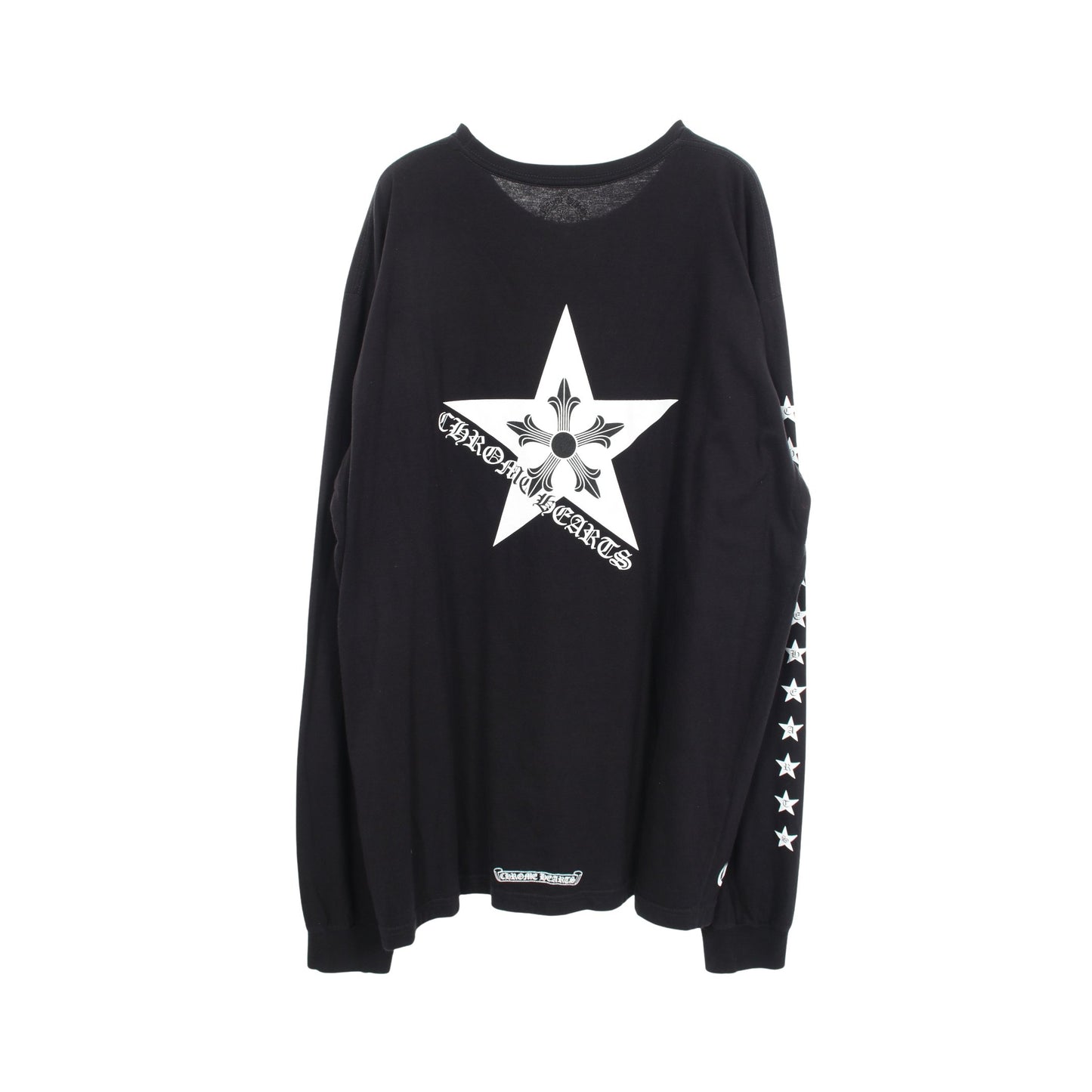Star Long Sleeve スター 長袖Tシャツ コットン ブラック クロムハーツ