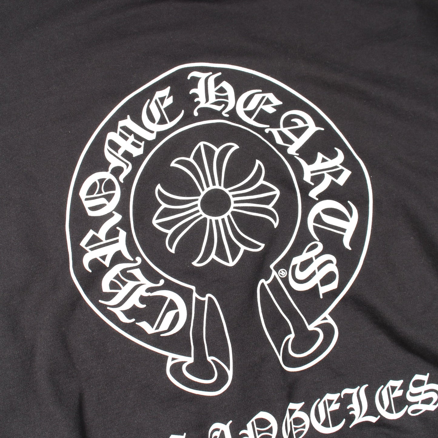 ホースシュー CHプラス ダガージップ ロス限定 ジップアップパーカー コットン ブラック クロムハーツ トップス Chrome Hearts
