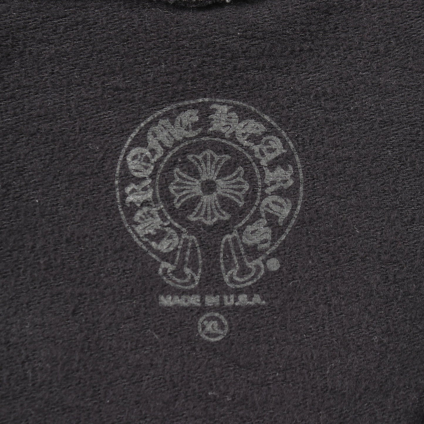 ホースシュー CHプラス ダガージップ ロス限定 ジップアップパーカー コットン ブラック クロムハーツ トップス Chrome Hearts