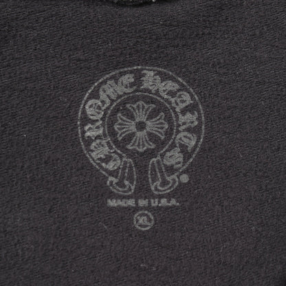 ホースシュー CHプラス ダガージップ ロス限定 ジップアップパーカー コットン ブラック クロムハーツ トップス Chrome Hearts