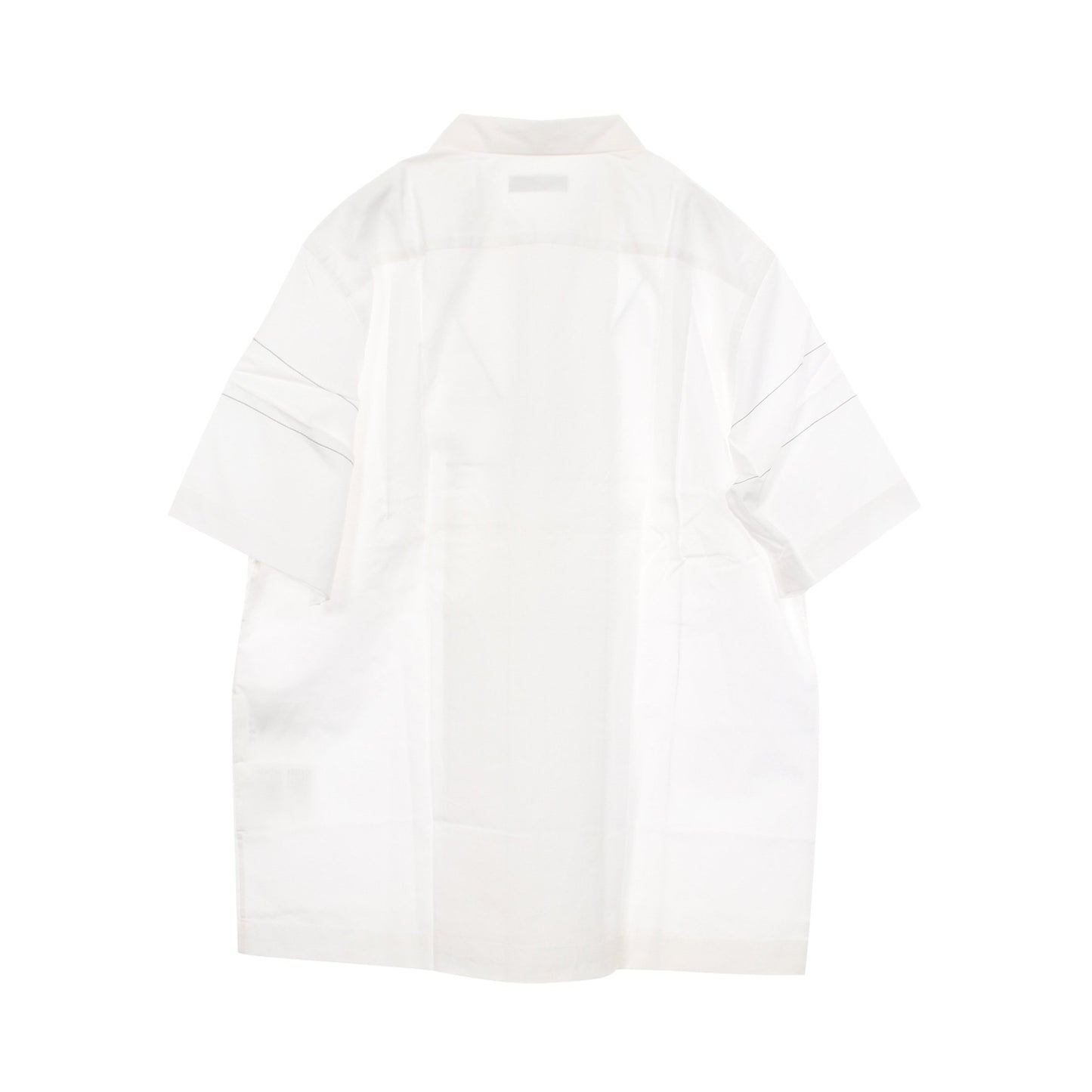 ステッチ 半袖 シャツ コットン ホワイト コムデギャルソンオムプリュス トップス COMME des GARCONS HOMME PLUS