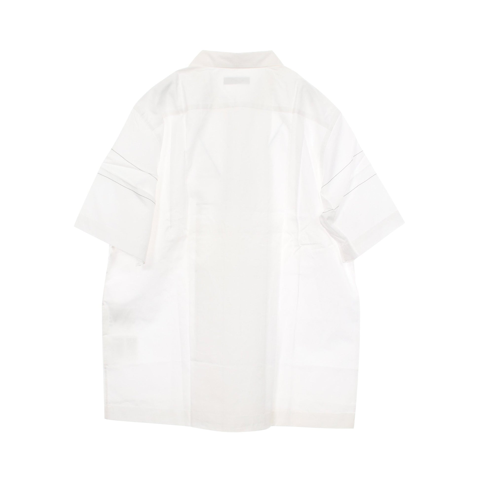 ステッチ 半袖 シャツ コットン ホワイト コムデギャルソンオムプリュス トップス COMME des GARCONS HOMME PLUS