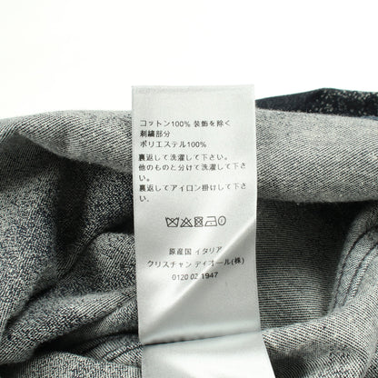 DIOR × PETER DOIG デニムシャツ コットン ネイビー クリスチャンディオール トップス Christian Dior
