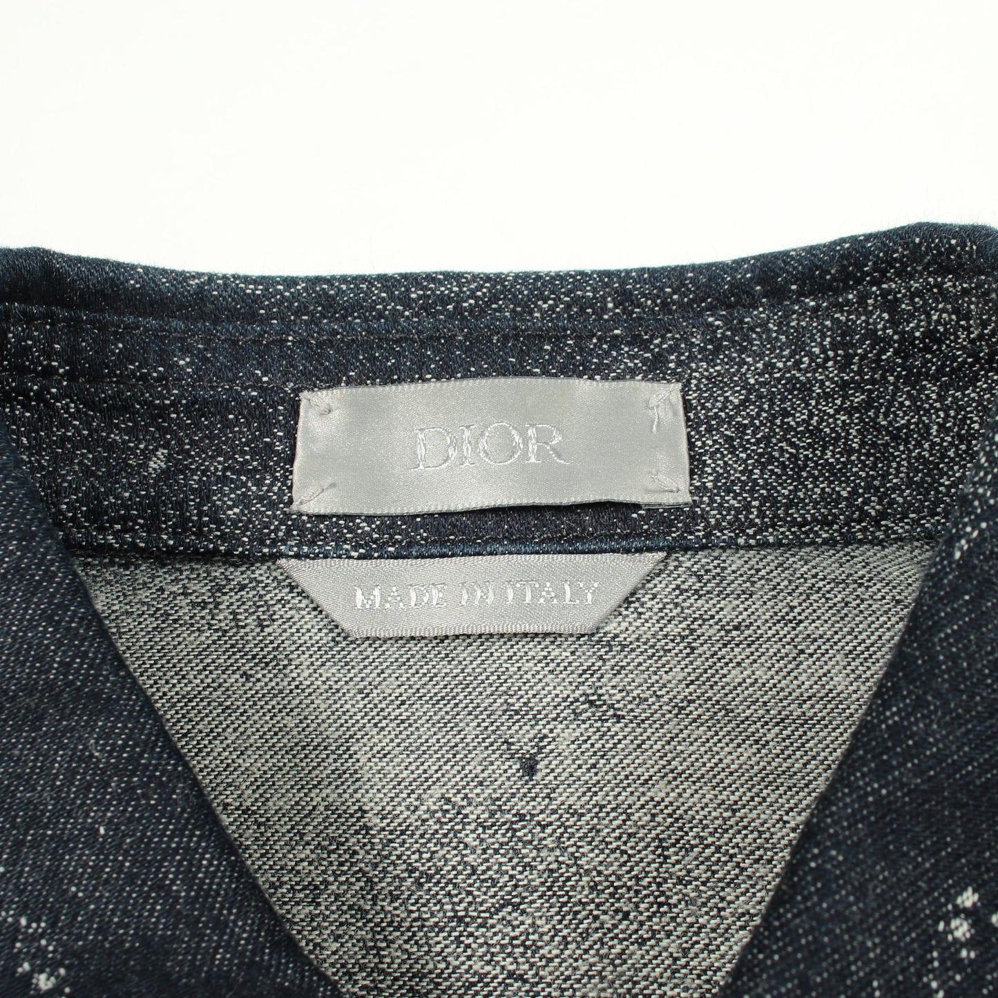 DIOR × PETER DOIG デニムシャツ コットン ネイビー クリスチャンディオール トップス Christian Dior