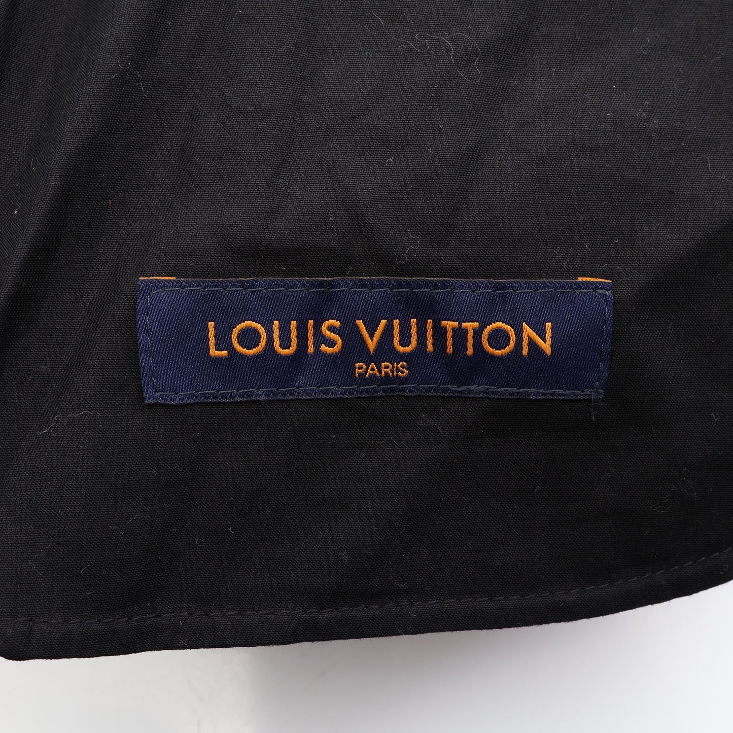 ダブルフェイス 3Dポケット カーゴパンツ コットン ブラック オレンジ ブルー ルイヴィトン