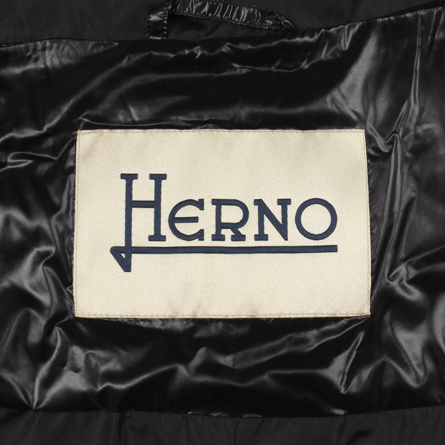 切替 ダウンベスト ナイロン ブラック ヘルノ アウター HERNO