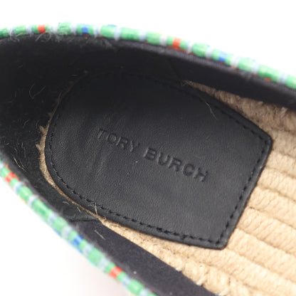 エスパドリーユ スリッポン ファブリック マルチカラー トリーバーチ シューズ TORY BURCH