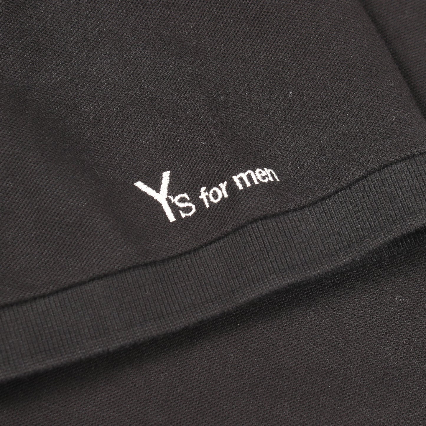 ポロシャツ コットン ブラック ワイズフォーメン トップス Y's for men