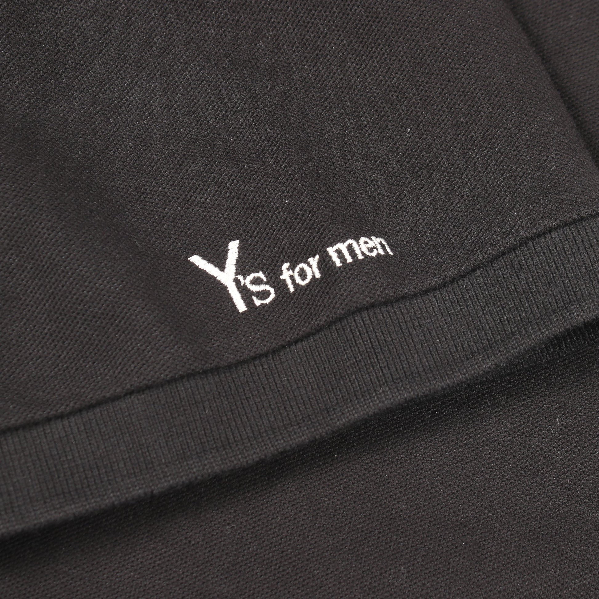 ポロシャツ コットン ブラック ワイズフォーメン トップス Y's for men