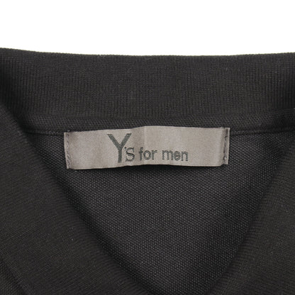 ポロシャツ コットン ブラック ワイズフォーメン トップス Y's for men